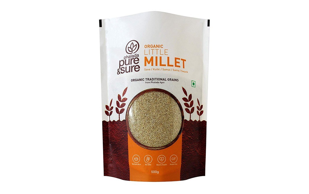 Pure & Sure Organic Little Millet    Pack  500 grams